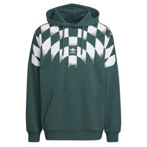 ADIDAS ORIGINALS Mikina 'Rekive Graphic'  zelená / biela