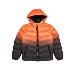 Threadboys Zimná bunda 'Jason'  oranžová / čierna
