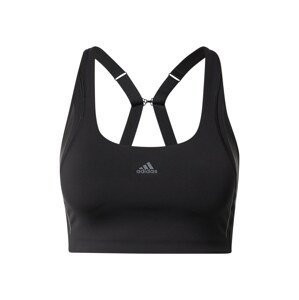 ADIDAS SPORTSWEAR Športová podprsenka 'Powerimpact Luxe Medium-Support Hiit'  čierna