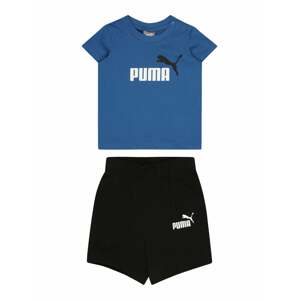 PUMA Tréningový komplet  modrá / čierna / biela