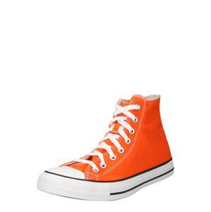 CONVERSE Členkové tenisky 'Chuck Taylor All Star'  oranžová / čierna / biela