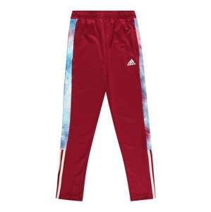 ADIDAS SPORTSWEAR Športové nohavice 'Tiro'  svetlomodrá / tmavomodrá / červená / biela