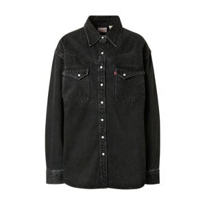 LEVI'S Blúzka 'DORSEY XL WESTERN BLACKS'  čierny denim