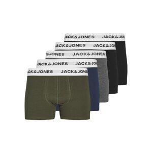 Jack & Jones Junior Nohavičky  námornícka modrá / sivá melírovaná / kaki / čierna