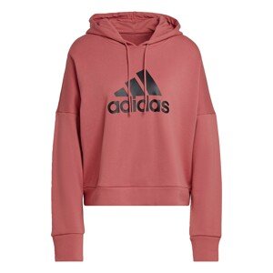 ADIDAS SPORTSWEAR Športová mikina  pastelovo červená / čierna