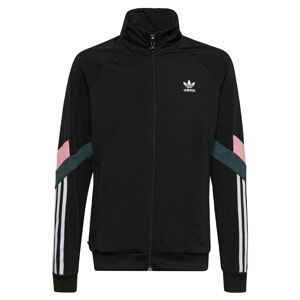 ADIDAS ORIGINALS Prechodná bunda 'Track Top'  ružová / čierna / biela