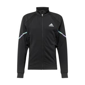 ADIDAS SPORTSWEAR Športová bunda 'Everydayrun '  pastelovo modrá / pastelovo červená / čierna / biela