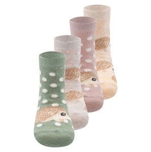 EWERS Ponožky  telová / svetlobéžová / pastelovo zelená / staroružová