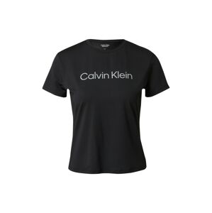 Calvin Klein Sport Tričko  čierna / biela