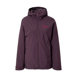 JACK WOLFSKIN Outdoorová bunda 'MOONRISE'  ružová / purpurová