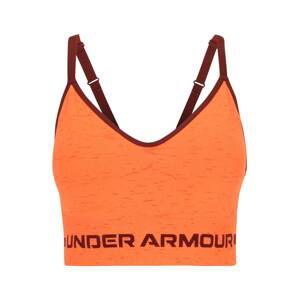 UNDER ARMOUR Športová podprsenka  oranžová / čierna