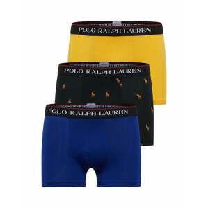 Polo Ralph Lauren Boxerky  modrá / tmavožltá / čierna / biela