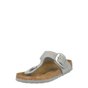 BIRKENSTOCK Žabky 'Gizeh Big Buckle'  sivá