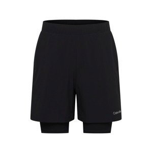 Calvin Klein Sport Športové nohavice  sivá / čierna