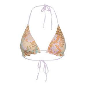 VERO MODA Bikinový top 'Mermaid'  krémová / svetlohnedá / pastelovo fialová