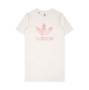 ADIDAS ORIGINALS Šaty 'Graphic Logo'  žltá / svetlosivá / fialová