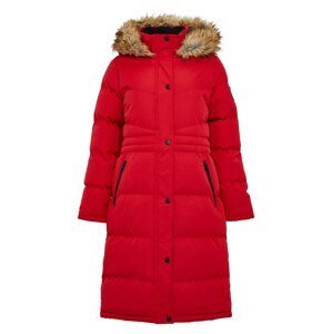 Threadbare Zimný kabát 'Arnie'  svetlohnedá / červená / čierna