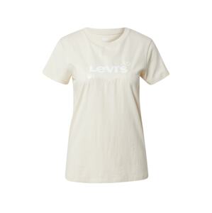 LEVI'S ® Tričko 'The Perfect Tee'  sivobéžová / biela