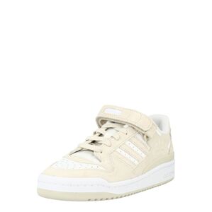 ADIDAS ORIGINALS Nízke tenisky 'Forum'  piesková / biela