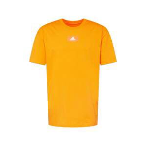 ADIDAS SPORTSWEAR Funkčné tričko  oranžová / biela