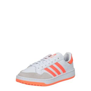 ADIDAS ORIGINALS Nízke tenisky 'Team Court W'  sivá / koralová / biela