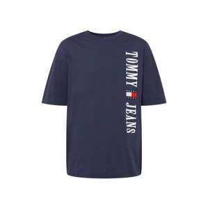 Tommy Jeans Tričko 'Skater'  tmavomodrá / červená / biela