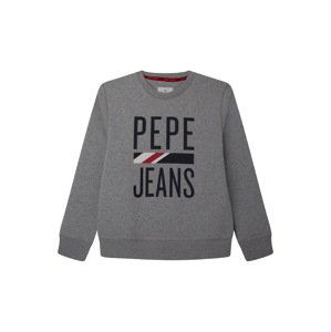 Pepe Jeans Mikina 'Otis'  námornícka modrá / tmavosivá / rubínová / biela