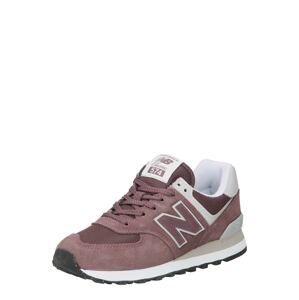 new balance Nízke tenisky  sivá / bordová / biela