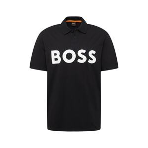 BOSS Orange Tričko  čierna / biela