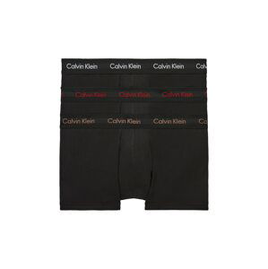 Calvin Klein Underwear Boxerky  marhuľová / červená / čierna / biela