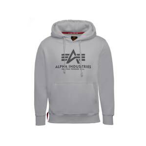 ALPHA INDUSTRIES Mikina  sivá / antracitová