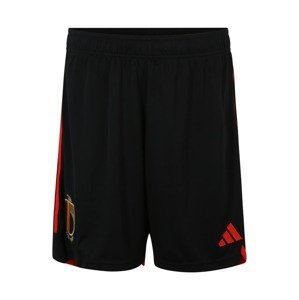 ADIDAS PERFORMANCE Športové nohavice 'Belgium 22 Home'  červená / čierna