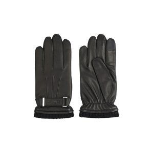 Calvin Klein Prstové rukavice  čierna