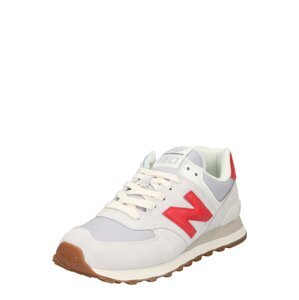 new balance Nízke tenisky '574'  sivá / červená