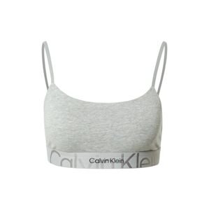 Calvin Klein Underwear Podprsenka  sivá melírovaná / čierna