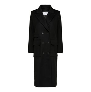Selected Femme Petite Prechodný kabát 'Katrine'  čierna