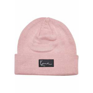 Karl Kani Čiapky 'Signature Beanie'  staroružová