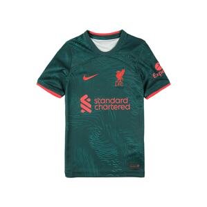 NIKE Funkčné tričko 'FC Liverpool 3rd Stadium 2022/2023'  petrolejová / nefritová / neónovo oranžová