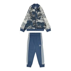 ADIDAS ORIGINALS Tréningový komplet  tmavomodrá / sivá / čierna / biela