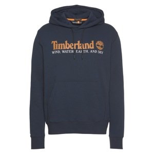 TIMBERLAND Mikina  zafírová / oranžová / biela