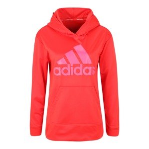 ADIDAS SPORTSWEAR Športová mikina  ružová / červená