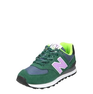 new balance Nízke tenisky  zelená / orchideová / čierna