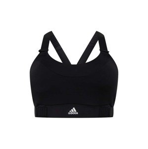 ADIDAS SPORTSWEAR Športová podprsenka 'Fastimpact Luxe Run High-Support '  čierna / biela