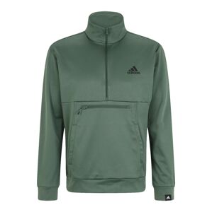 ADIDAS PERFORMANCE Športová mikina  smaragdová / čierna