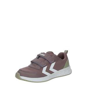 Hummel Športová obuv 'TURBO RUN 1.0'  tmelová / svetlofialová / biela
