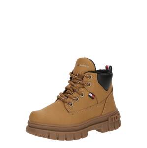 TOMMY HILFIGER Čižmy  medová / čierna
