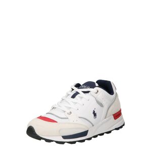 Polo Ralph Lauren Nízke tenisky 'TRACKSTR 200-SNEAKERS-LOW TOP'  námornícka modrá / červená / biela