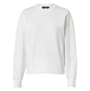 Karl Lagerfeld Mikina 'ATHLEISURE'  biela