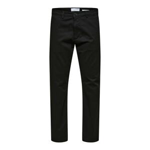 SELECTED HOMME Chino nohavice 'New Miles'  čierna