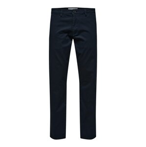 SELECTED HOMME Chino nohavice 'Miles Flex'  tmavomodrá